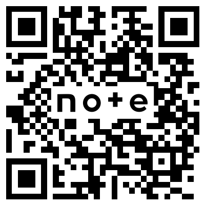 伊仙町noteQRコード